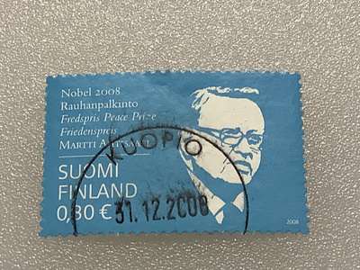 1927/ 2008 Nobel- Ahtisaari o leimattu loisto