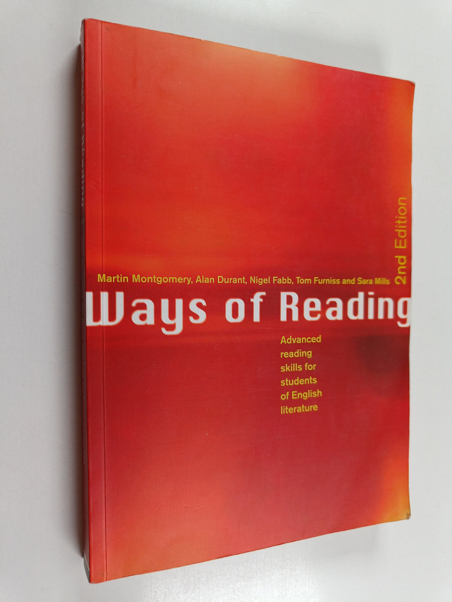 Ways of reading : advanced reading skills for students of...