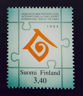 1994 Kansainvälinen perheen vuosi 3,40 mk **