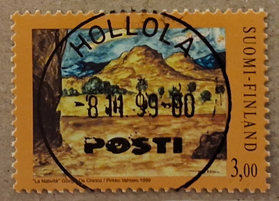 1999 3,00mk Joulu: Nappiloisto Hollola 8.11.99 (1208)