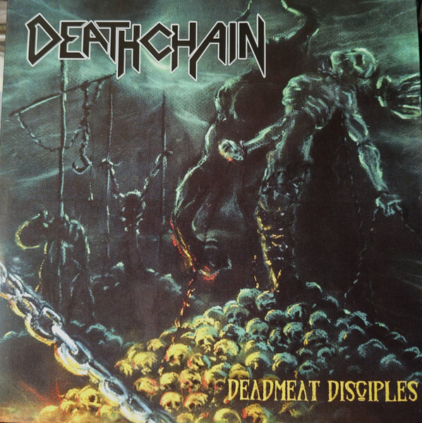 Deathchain – Deadmeat Disciples LP Sealed Green/Yellow Marbl