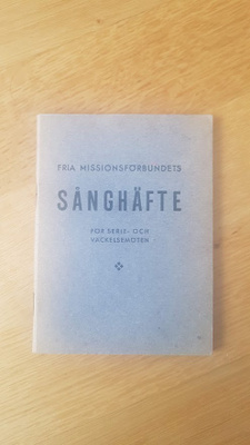 fria misionsförbundets sånghäfte