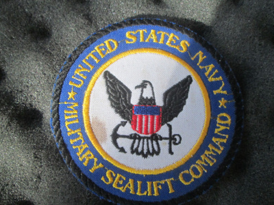 United States Navy - Military Sealift Command -kangasmerkki