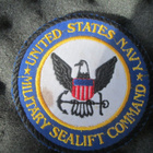 United States Navy - Military Sealift Command -kangasmerkki - pikkukuva 1