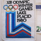 VANHA Kangasmerkki Lake Placid 1980 Olympia - pikkukuva 1