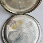 VANHA Kello Zenith Grand Prix Paris 1900 Hopeaa - pikkukuva 1
