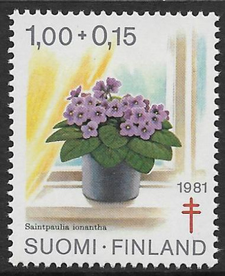 Tuberkuloosi 1,00+0,15mk 1981 (LAPE 884) **