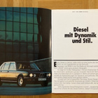 Esite BMW E28 5-sarja 524d & 524td, 1987 - pikkukuva 2