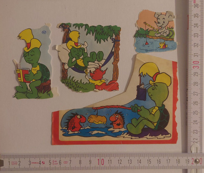 Kiiltokuva / tarra nro 22. Maailman vahvin nalle,  Kilpinen