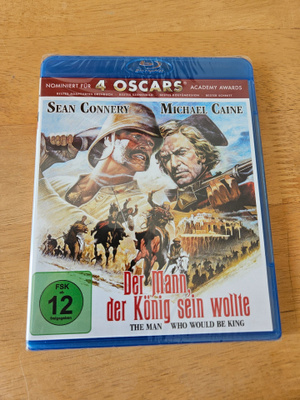 The Man Who Would Be King (Blu-ray, uusi)