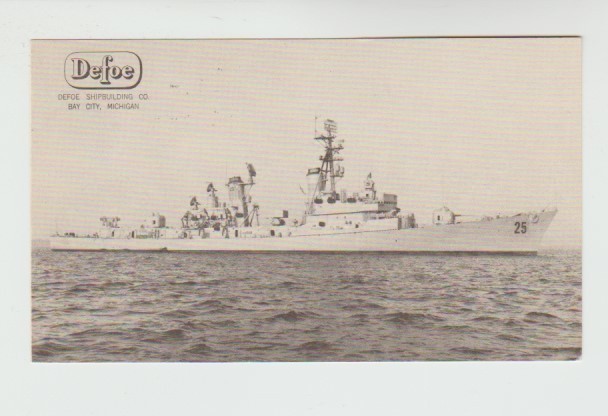 Postikortti, LAIVA  , DEFOE
