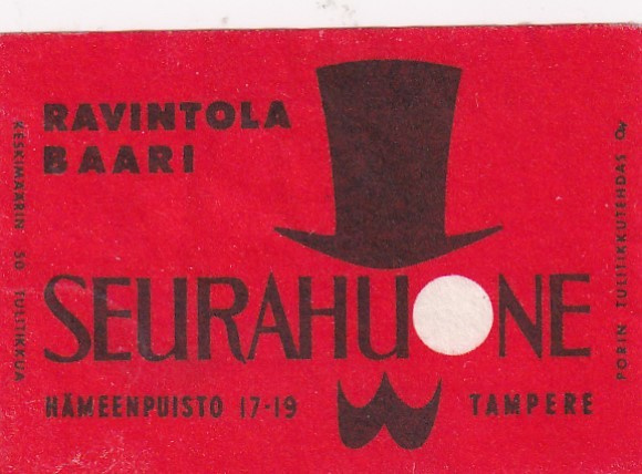 Tampere, Seurahuone  Ravintola Baari    4/13