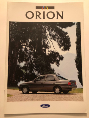 Myyntiesite - Ford Orion - 8/1991