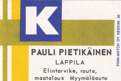 Lappila. Pauli Pietikäinen   6/4