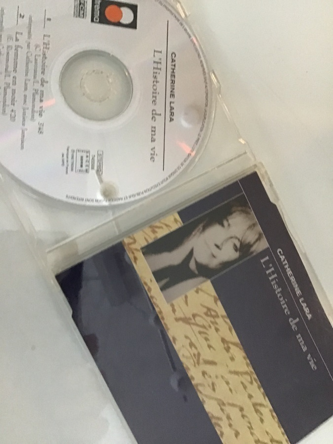 Catherine Lara . L`histoire de ma vie CDS single