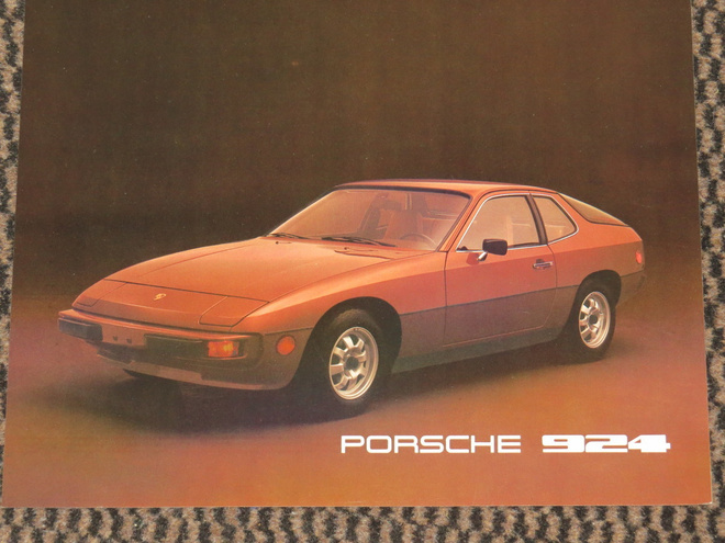 1977 Porsche 924  esite -  KUIN UUSI