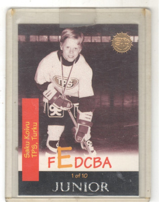 94-95 Sisu Saku Koivu juniors.