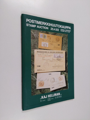 Postimerkkihuutokauppa 25.4.92