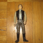 Vintage Star Wars - Han Solo (in trench coat) - loose - pikkukuva 1