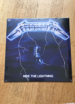 Metallica – Ride The Lightning LP (Blackened) (UUSI)