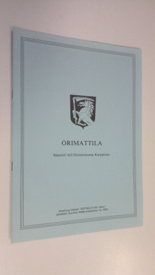 Alli Hosiaisluoma-Karppinen : Orimattila (eripainos kirja...