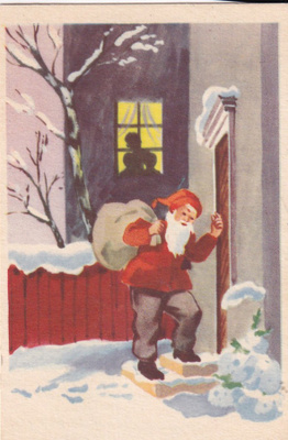 Joulupukki kolkuttaa   ,   b599