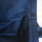Housut DRESSMANN W34", L30" mustat puvun housut. - pikkukuva 2