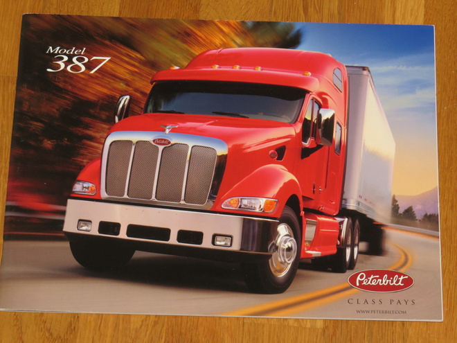 2007 Peterbilt 387 PRESTIGE esite - 18 siv - jenkkirekka