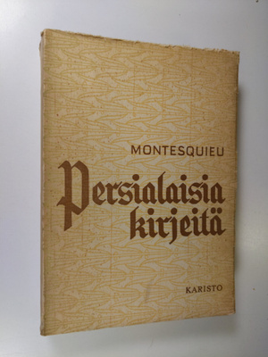 Montesquieu : Persialaisia kirjeitä