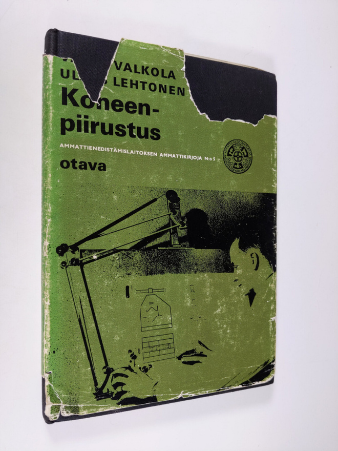 Väinö Valkola ym. : Koneenpiirustus : 274 kuvaa, 31 taulu...