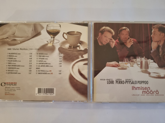 VESA-MATTI LOIRI & PERKO-PYYSALO POPPOO: IHMISEN MÄÄRÄ CD