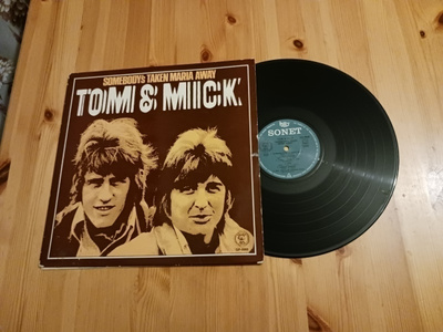 Tom & Mick – Somebody's Taken Maria Away lp orig 1970 Pop