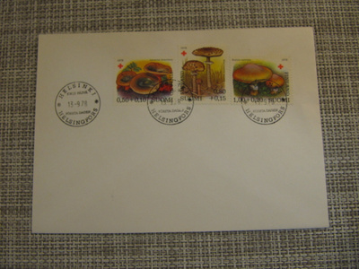 FDC Punainen Risti  13.9.1989 kirje.