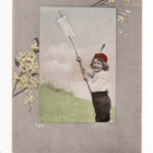 Postikortti, POIKA JA LEIJA, vanha v 1904 - pikkukuva 1
