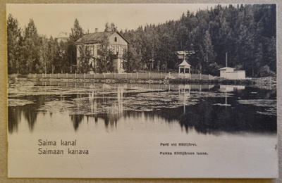 Saimaan kanava Paikka Rättijärven luona