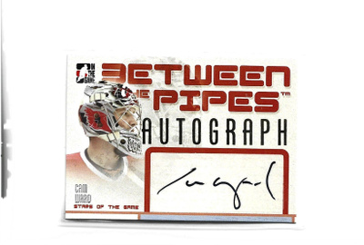 CAM WARD (mv) - 2006-07 BETWEEN THE PIPES - AUTOGRAPH # A-CM