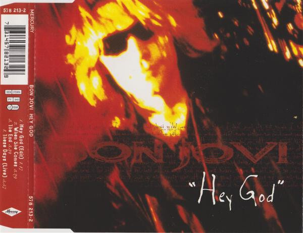 Bon Jovi - Hey God (CD) MINT!! Maxi-single