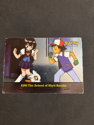 EP9 The School of Hard Knocks FOIL - Pokemon Topps TV