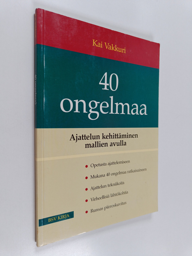 Kai Vakkuri : 40 ongelmaa (signeerattu)