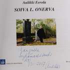 Aulikki Eerola : Soiva L. Onerva (signeerattu, tekijän om... - pikkukuva 3