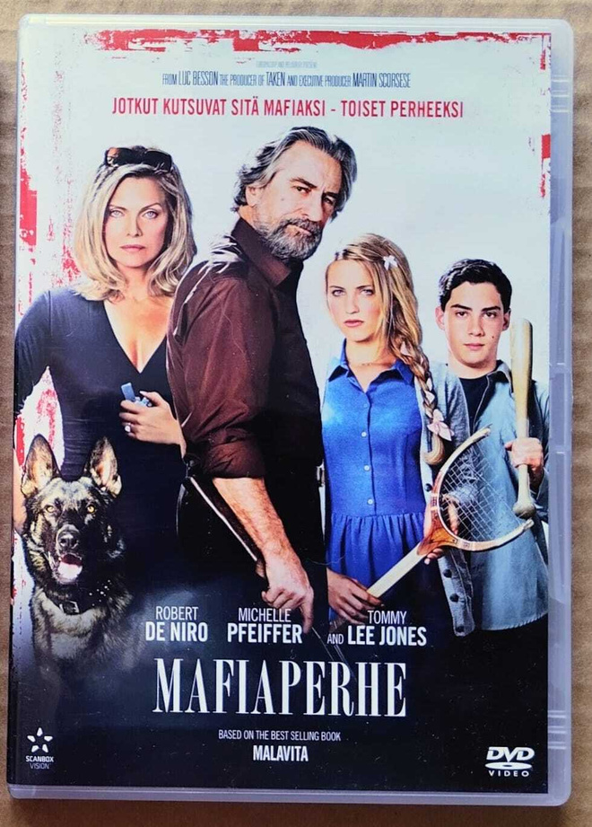 Luc Besson: MAFIAPERHE – Suomi-DVD 2013 - Robert De Niro