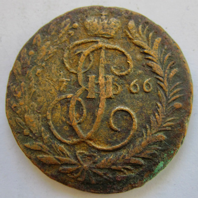 Venäjä 2 kop 1766