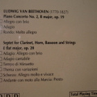 Beethoven : Piano Concerto No. 2 , Septet - CD - pikkukuva 2