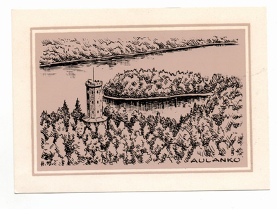 Hämeenlinna / Aulanko: torni ja Aulangonjärvi