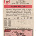 Purkkakuva Jalkapallo n:o 210 JOHN MILLER. NORWICH: - pikkukuva 2