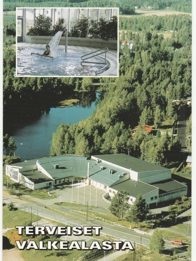 Paikkakunta - kortti; Valkeala, Monitoimihalli, uimahalli
