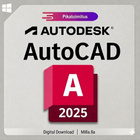 AutoCAD 2025 | Windows | 1 vuoden lisenssiavain - pikkukuva 1