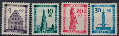 Saksa Baden 38A-41A +