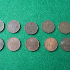 10 kpl 1 penni - 1883-1916 - pikkukuva 1