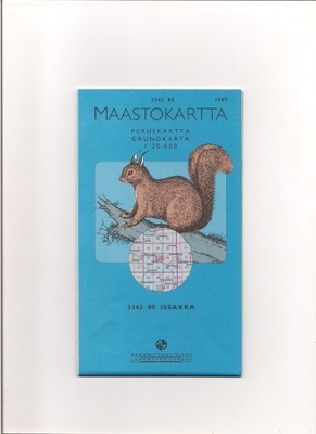 Maastokartta 1:20 000 Issakka